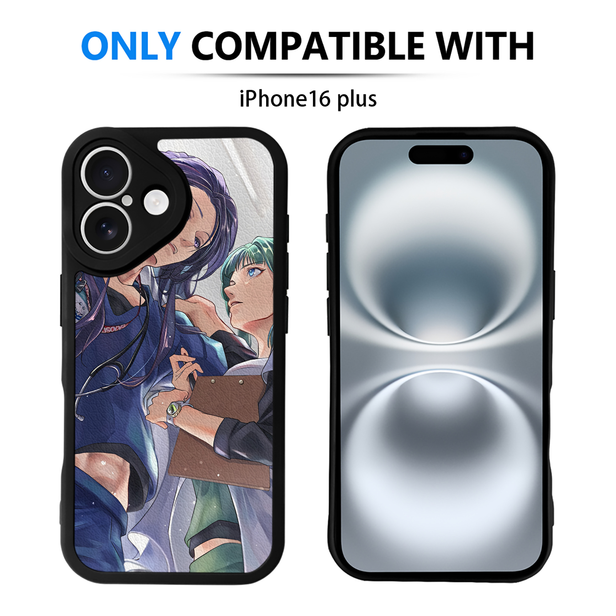 薬屋のひとりごと The Apothecary Diaries 【iPhone 16シリーズ対応】シリコンスマホケース（レザー調） 材質：シリコン